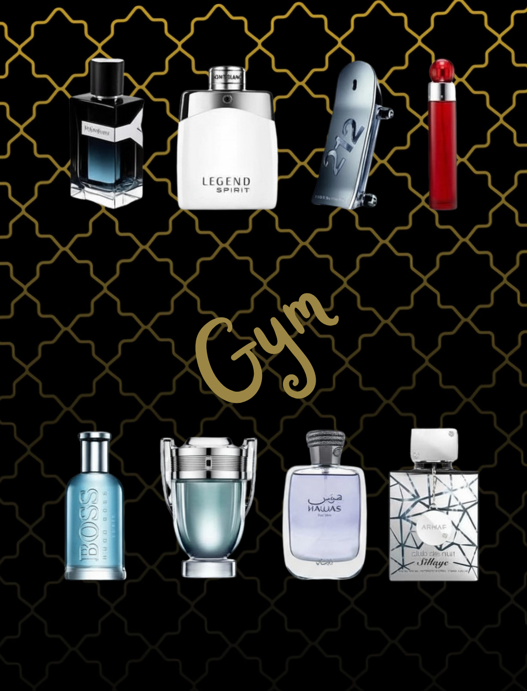 Perfume para el Gym